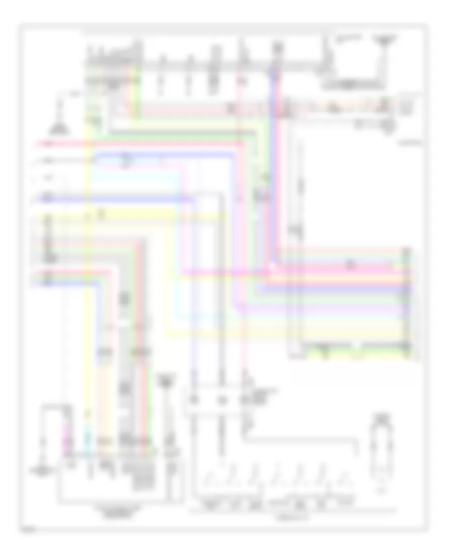 Bose Radio Wiring Diagram, Convertible without Navigation (2 of 5) for Infiniti G37 2009