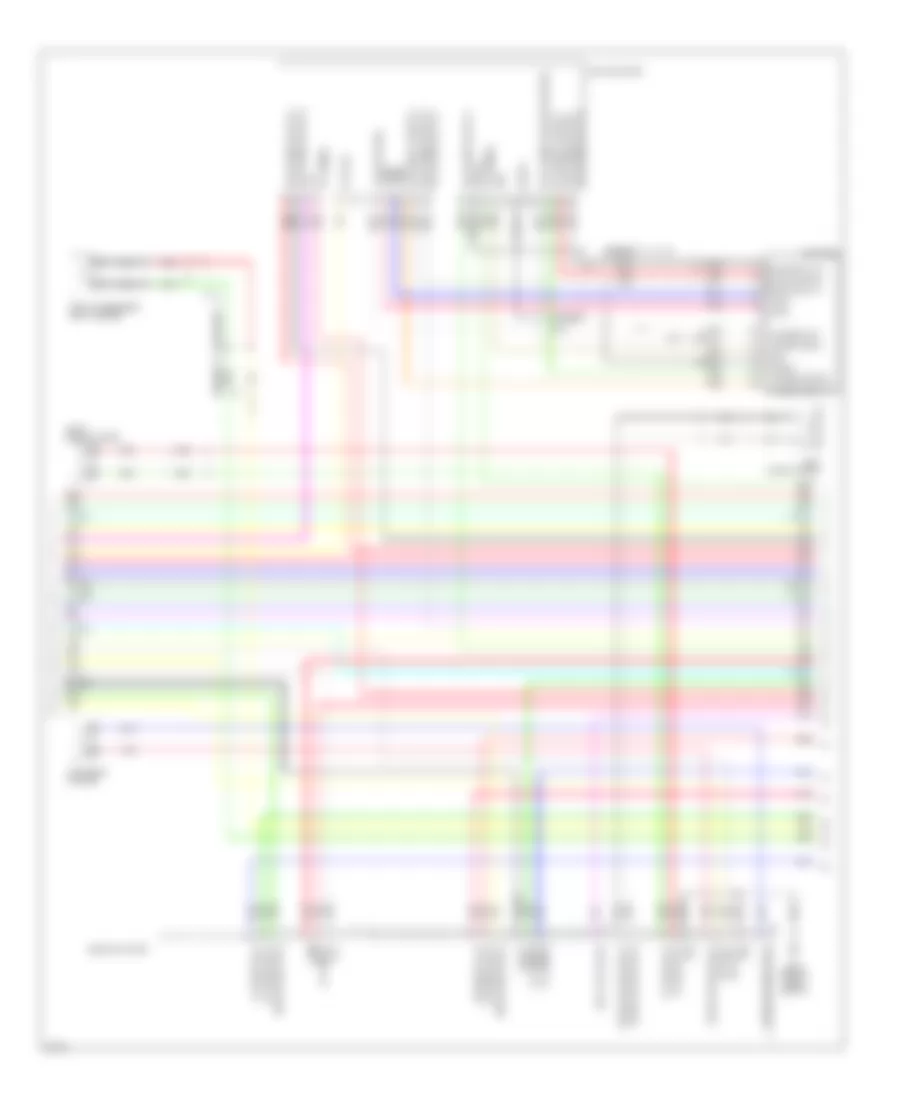 Bose Radio Wiring Diagram, Convertible without Navigation (3 of 5) for Infiniti G37 2009