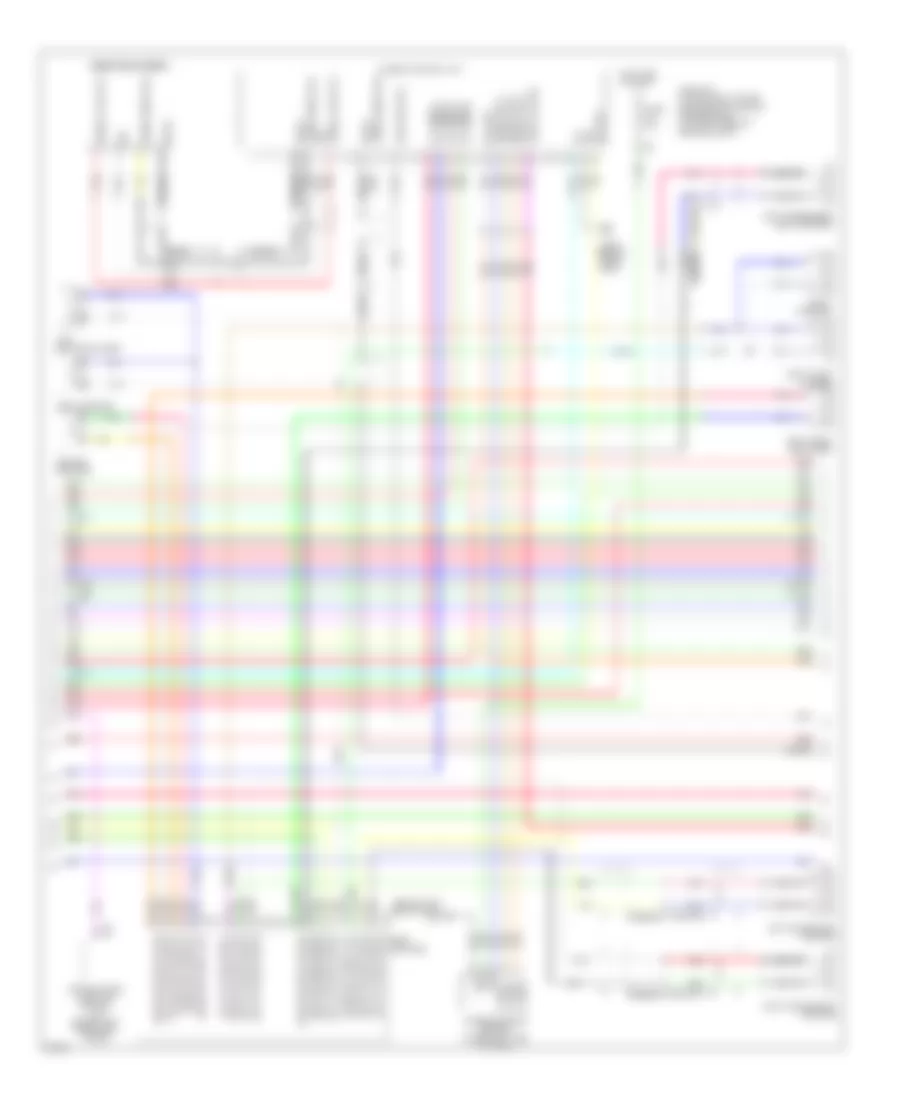 Bose Radio Wiring Diagram, Convertible without Navigation (4 of 5) for Infiniti G37 2009