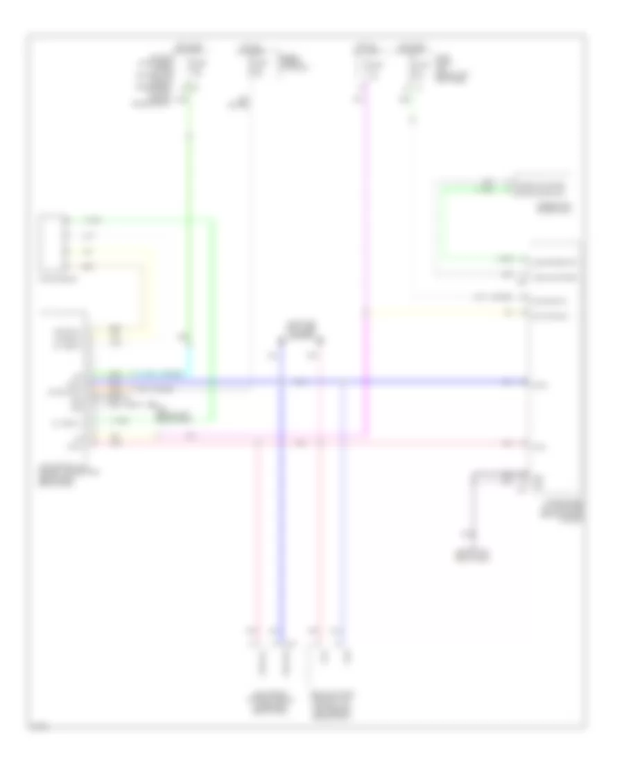 AWD Wiring Diagram for Infiniti G37 Journey 2009