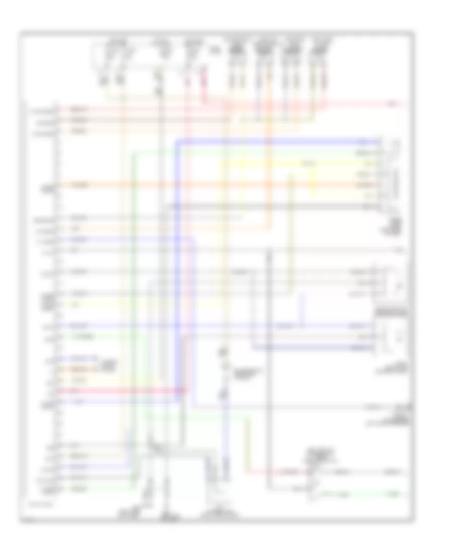 Automatic A C Wiring Diagram 1 of 2 for Infiniti I30 t 1999