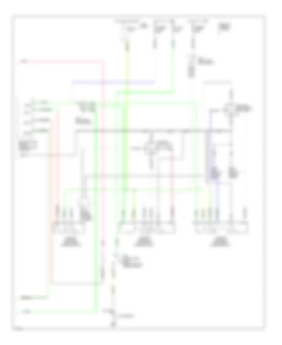 Automatic AC Wiring Diagram (2 of 2) for Infiniti I30 t 1999