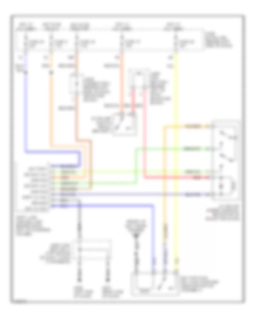 Shift Interlock Wiring Diagram for Infiniti Q45 1999