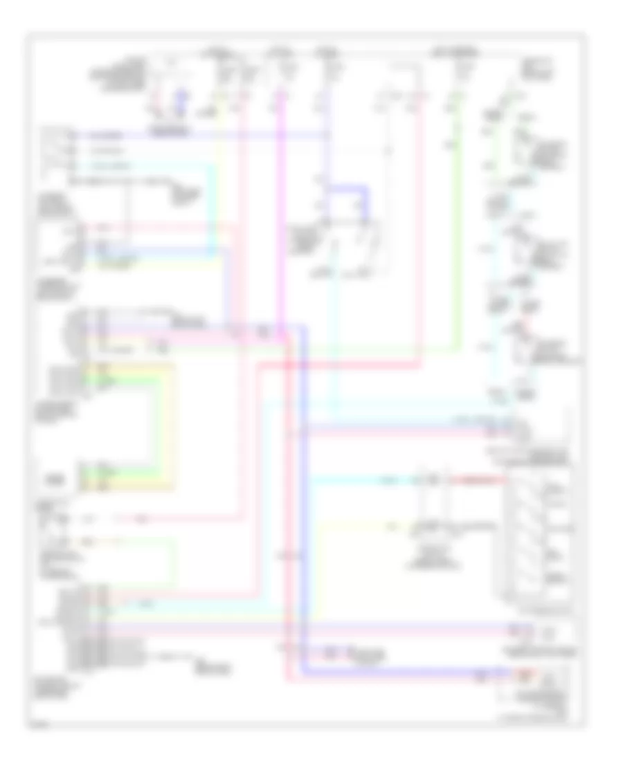 Intelligent Cruise Control Wiring Diagram for Infiniti G37 x 2009