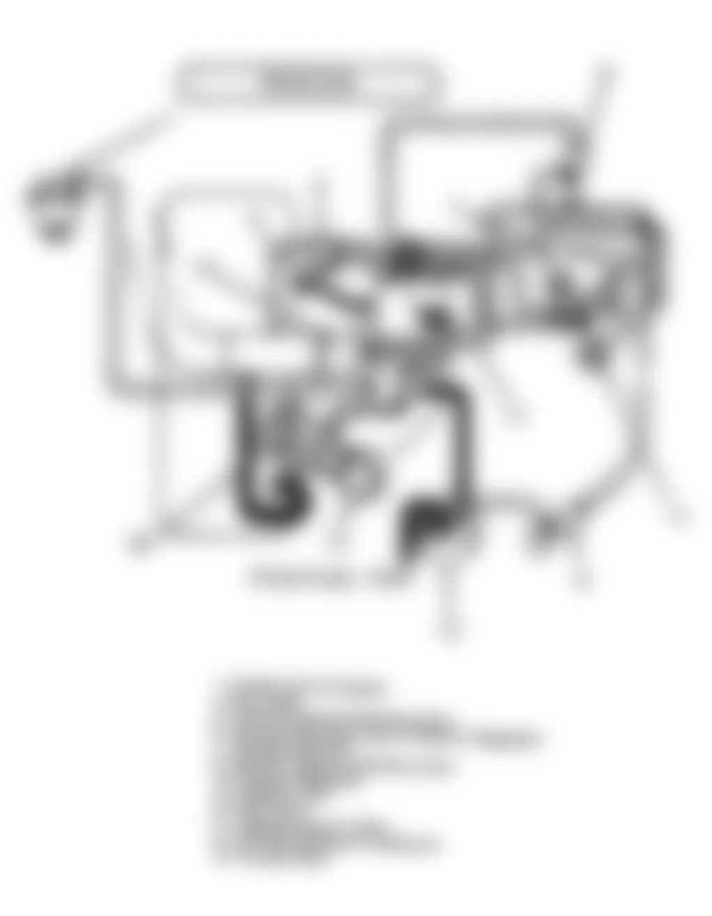 Isuzu Amigo S 1990 - Component Locations -  Code 33: Circuit Diagram Fuel Injector