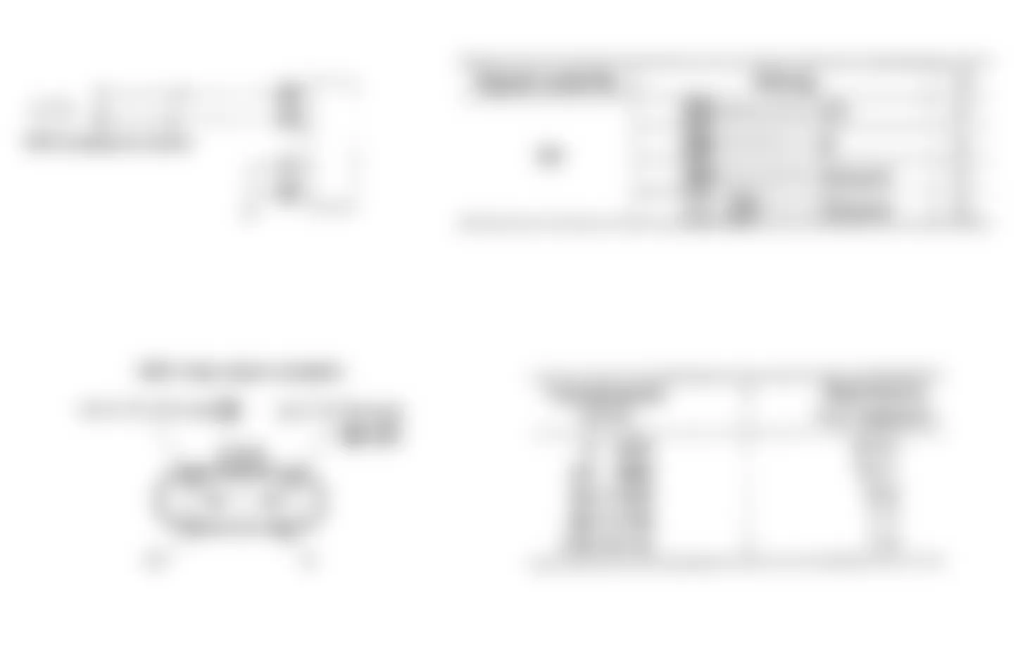 Isuzu Amigo XS 1990 - Component Locations -  EGR Gas Temperature Sensor Circuit Diagram