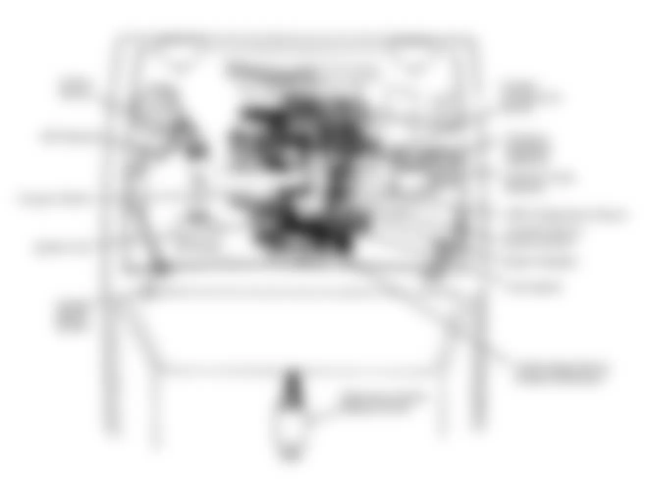 Isuzu Trooper LS 1990 - Component Locations -  Component Locations (2 Of 3)