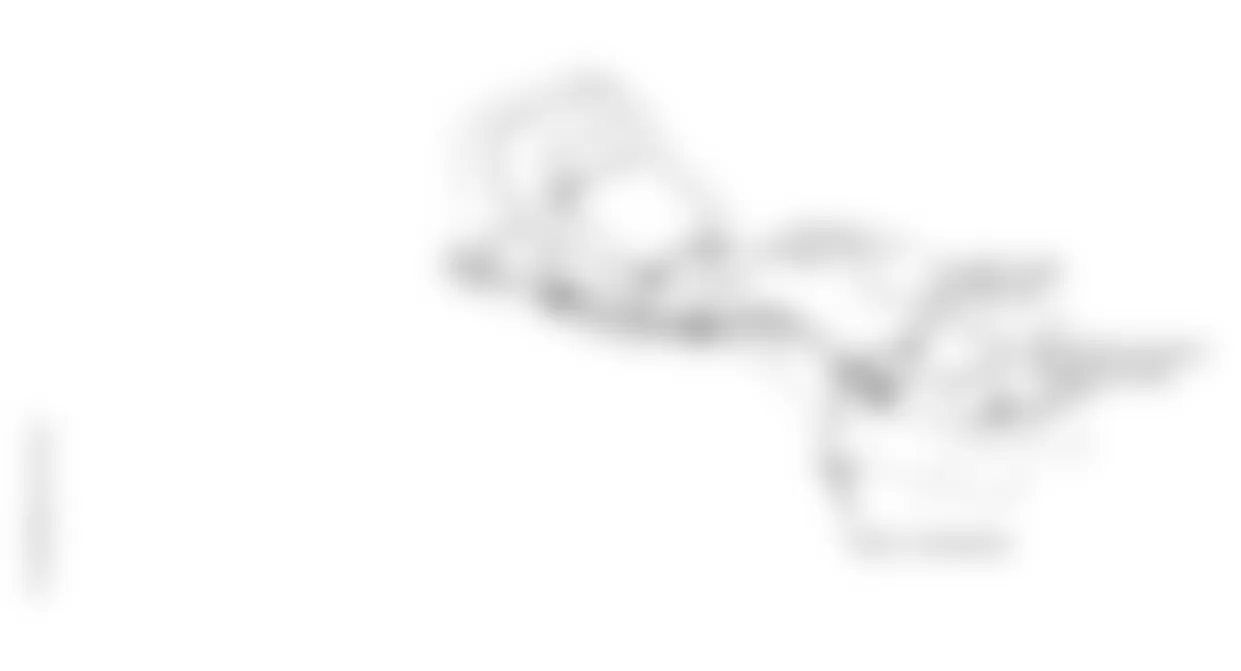 Isuzu Trooper LS 1990 - Component Locations -  Component Locations (3 Of 3)