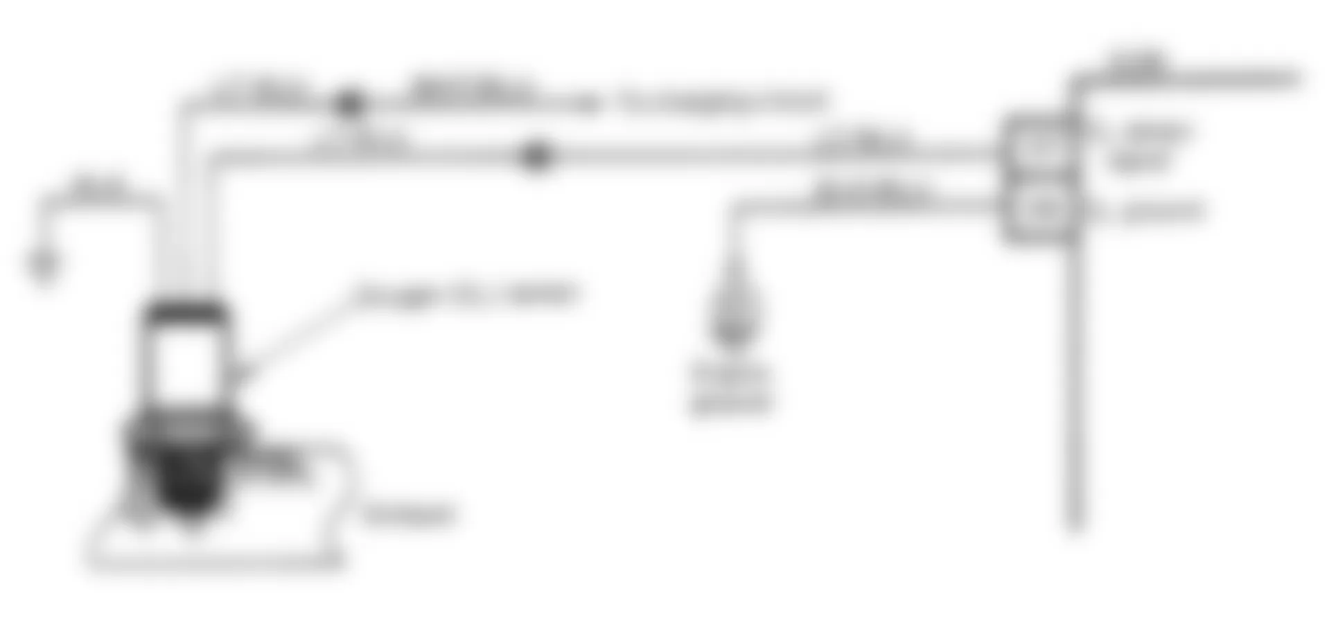 Isuzu Impulse RS 1991 - Component Locations -  Code 13 Circuit Diagram-O2 Sensor (Turbo)