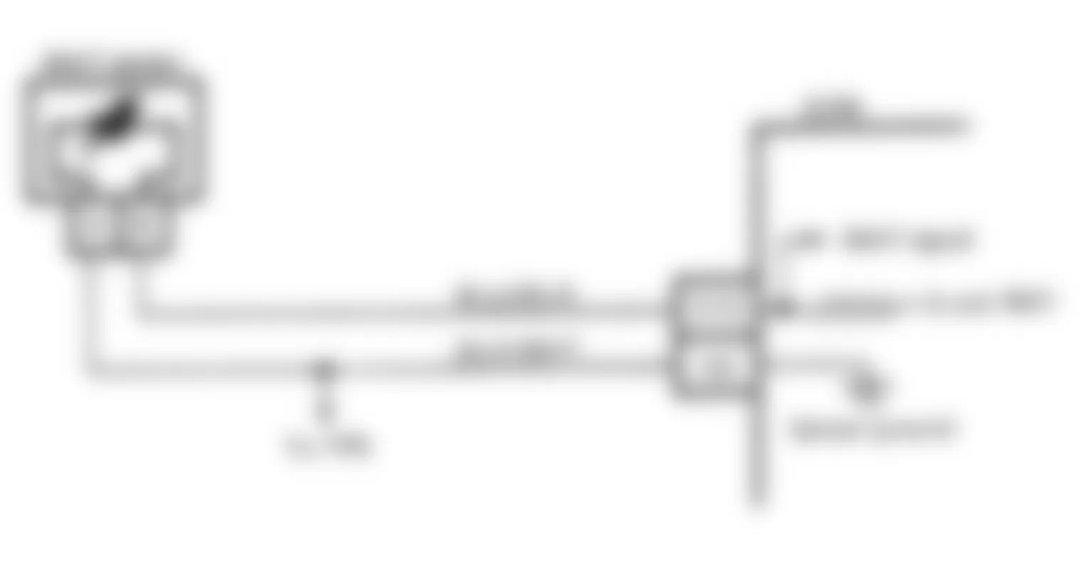 Isuzu Impulse RS 1991 - Component Locations -  Code 23 Circuit Diagram-MAT Sensor Circuit (Turbo)