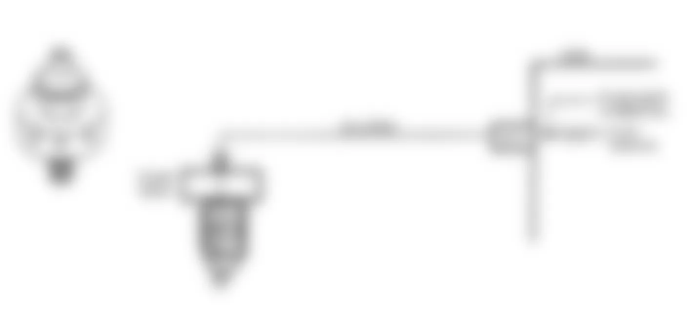 Isuzu Impulse RS 1992 - Component Locations -  Code No. 43 Schematic (1.6L Turbo) ESC (Electronic Spark Control)