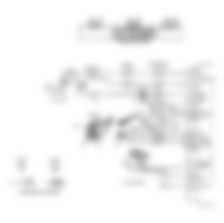 Isuzu Rodeo LS 1992 - Component Locations -  Test No. 3 Schematic, Wont Flash Code No. 12