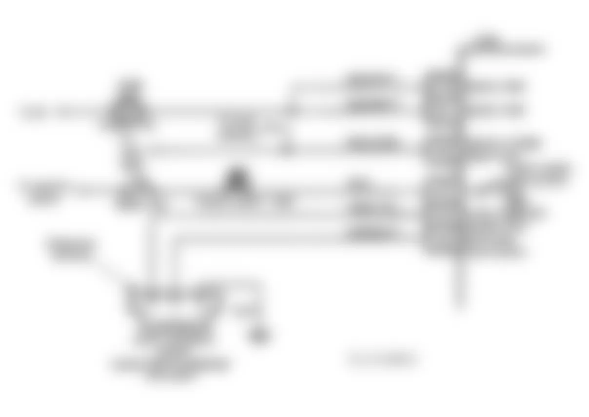 Isuzu Stylus RS 1992 - Component Locations -  Chart A-1 Schematic (1.6L Turbo) No Check Engine Light