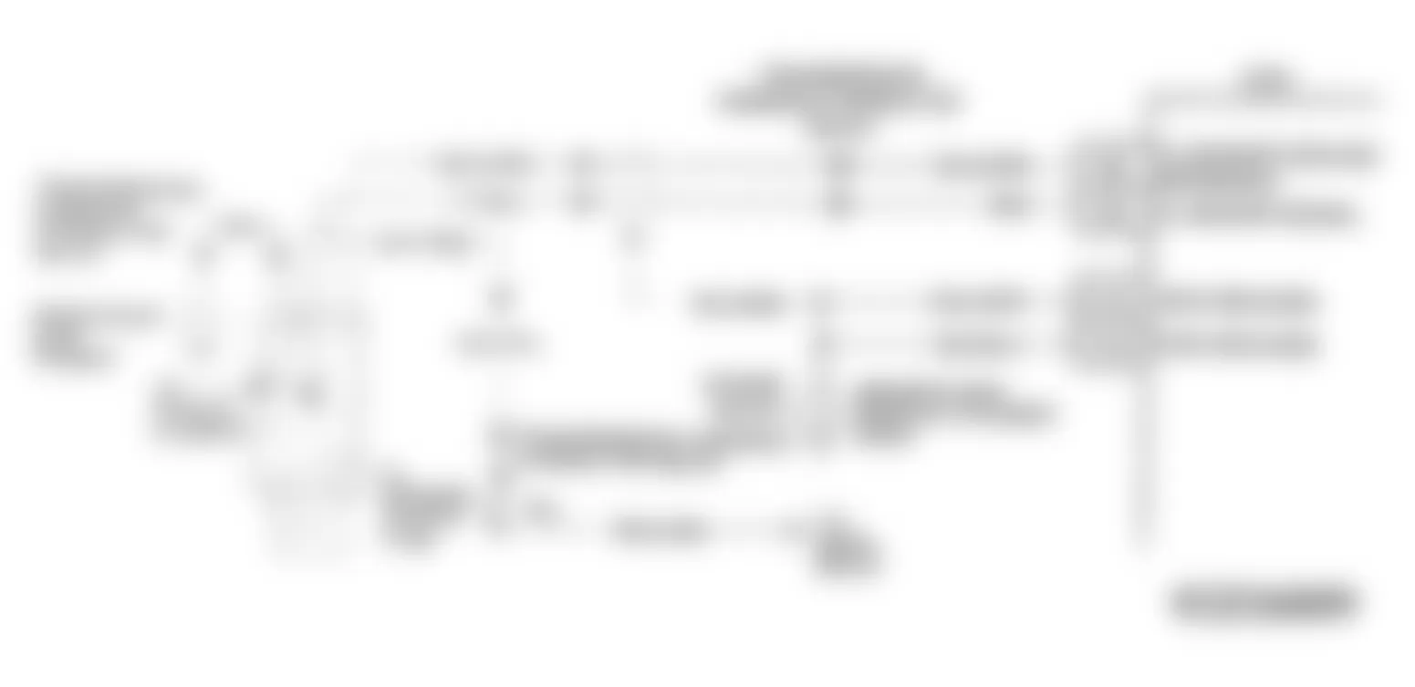 Isuzu Trooper LS 1992 - Component Locations -  Code 13 Schematic - O2 Sensor (Open Circuit)