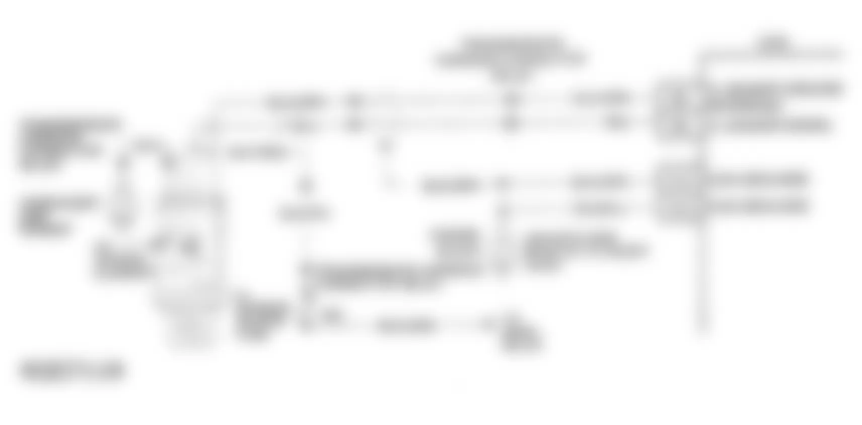 Isuzu Trooper LS 1992 - Component Locations -  Code 44 Schematic - O2 Sensor (Lean Fuel Mixture)