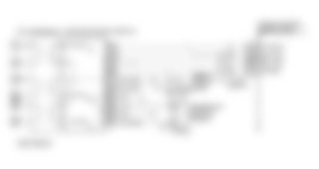 Isuzu Trooper LS 1993 - Component Locations - Code 42 - Schematic