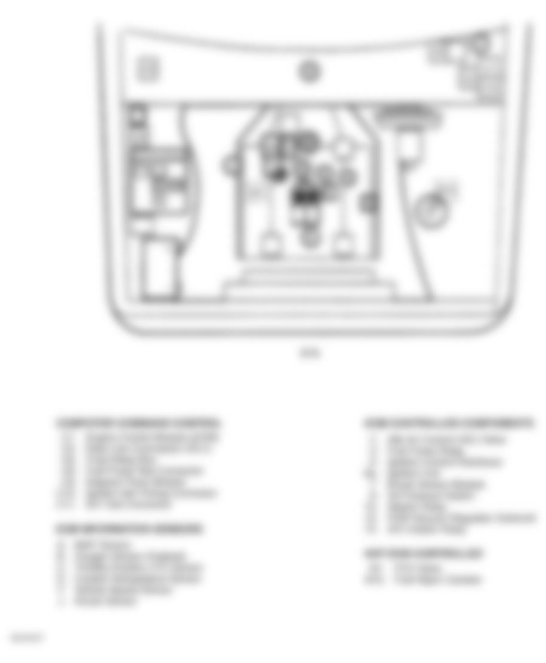 Isuzu Pickup S 1995 - Component Locations -  Engine Compartment (3.1L)
