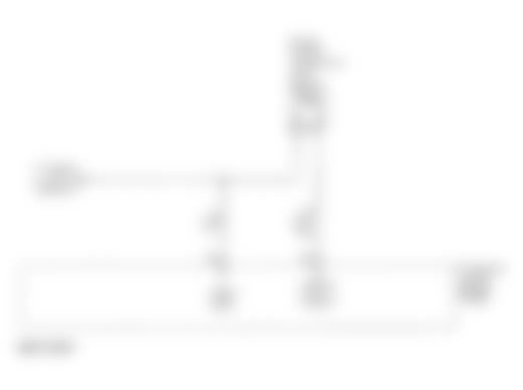 Isuzu Rodeo S 1997 - Component Locations -  ECT Sensor Circuit