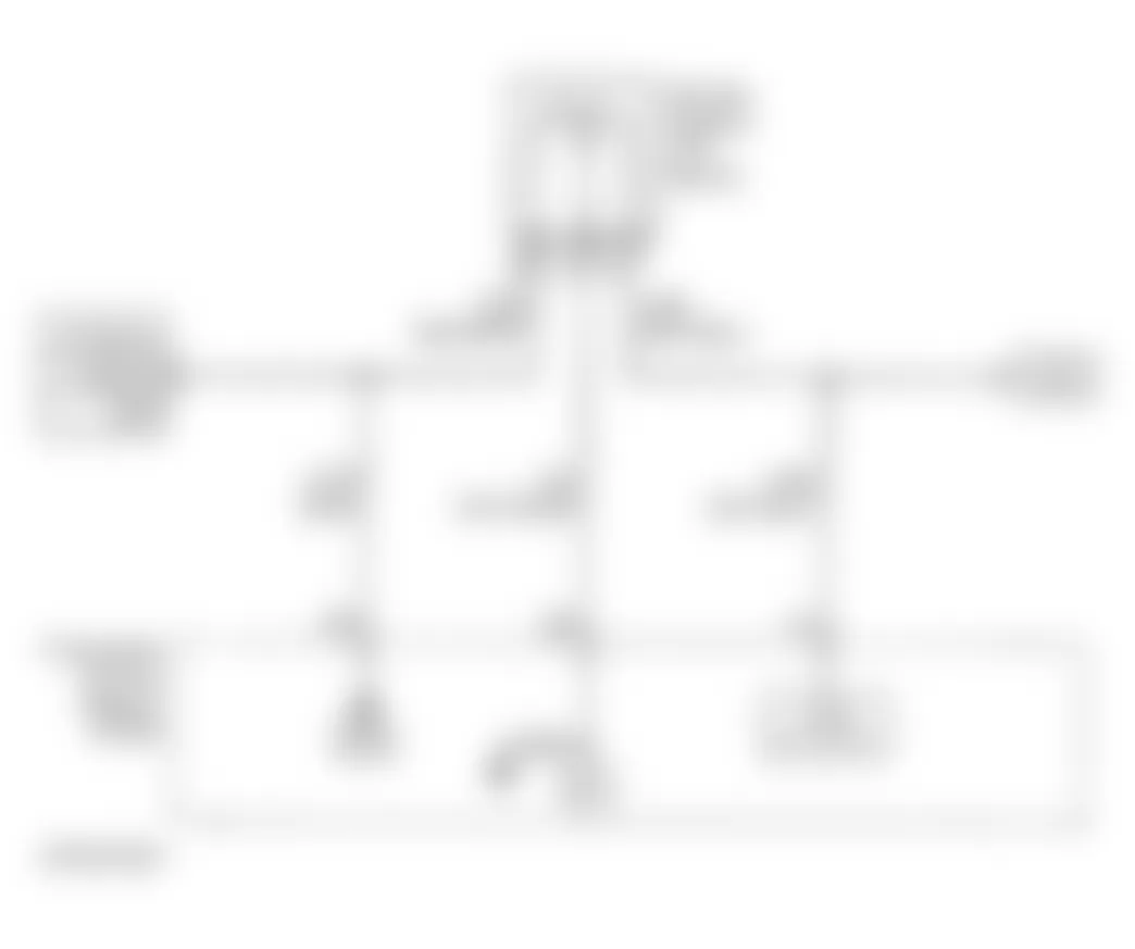 Isuzu Rodeo S 1997 - Component Locations -  TP Sensor Circuit