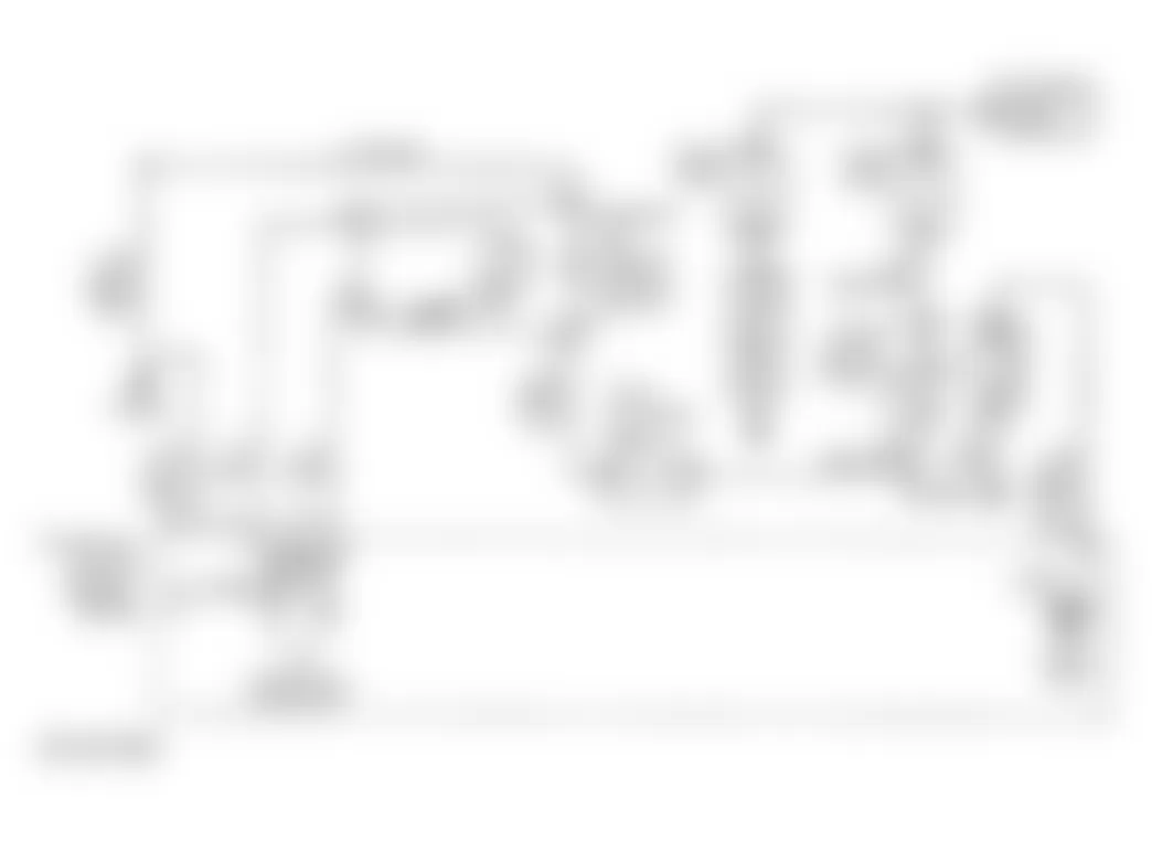 Isuzu Rodeo S 1997 - Component Locations -  HO2 Sensor 1 Circuit Schematic