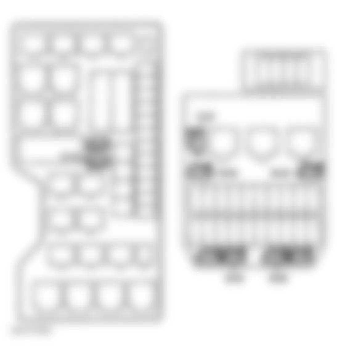 Isuzu Trooper Limited 1998 - Component Locations -  Identifying Diode Layout