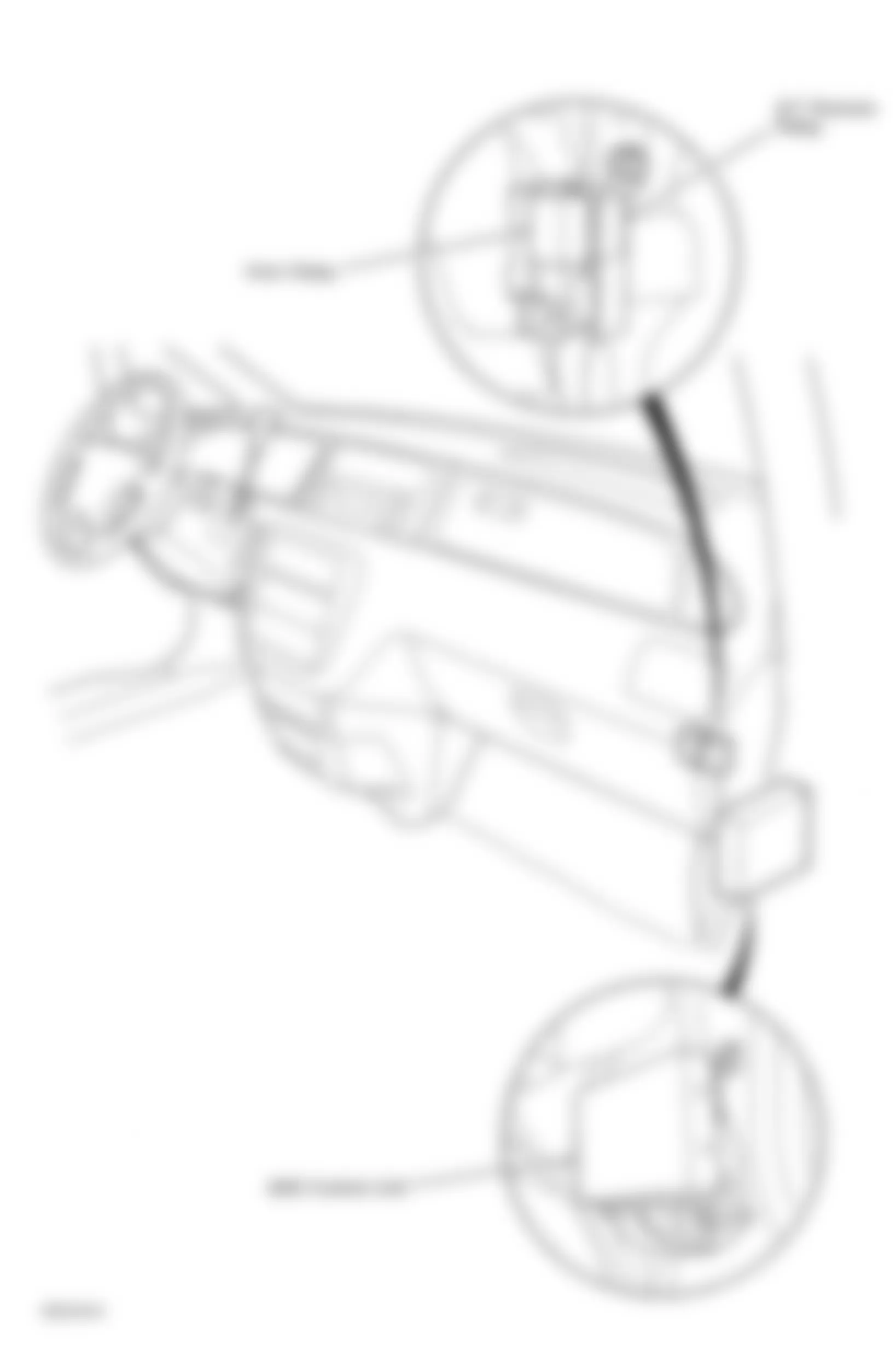 Isuzu Oasis 1999 - Component Locations -  Dash