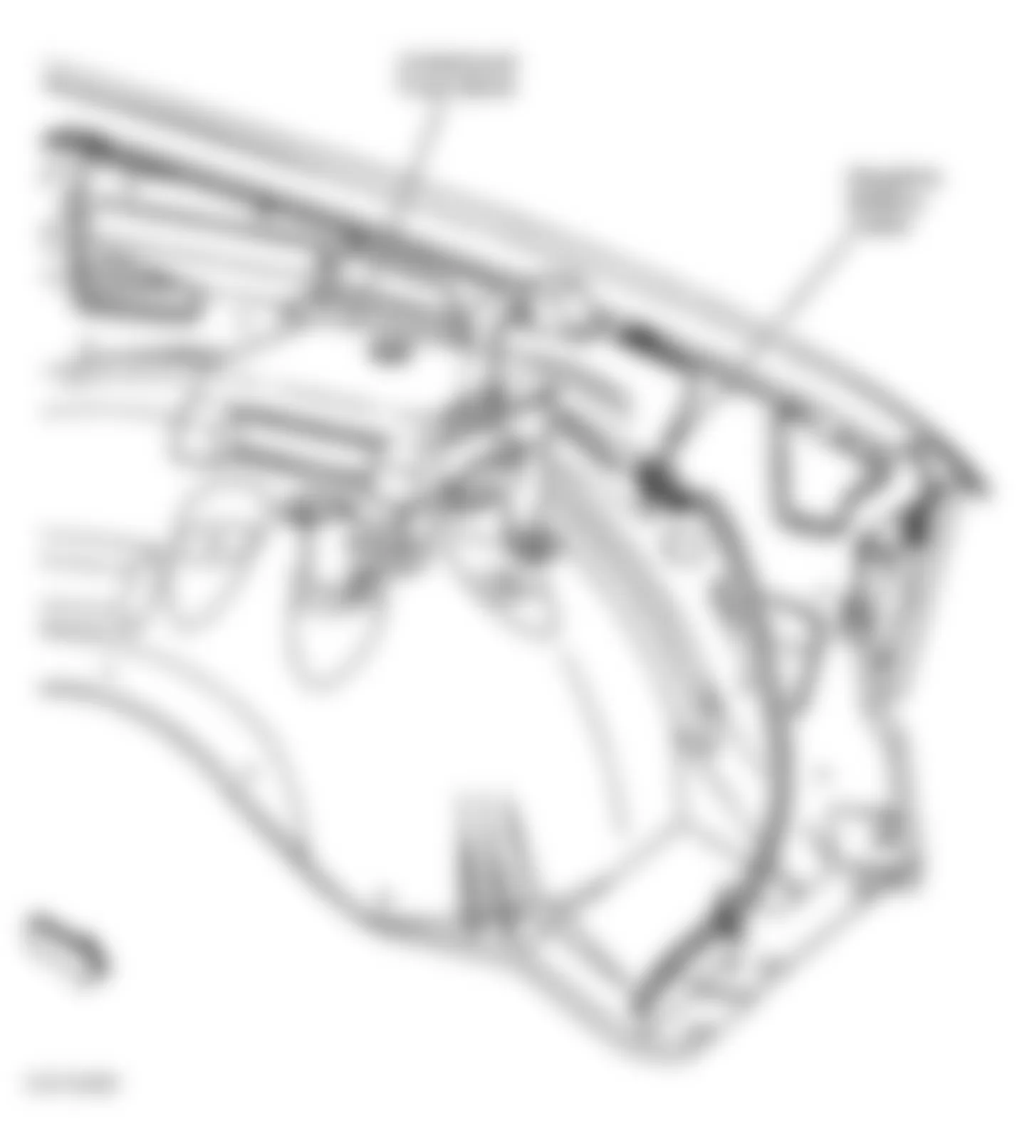 Isuzu Hombre S 2000 - Component Locations -  Identifying Underhood Fuse Block Location