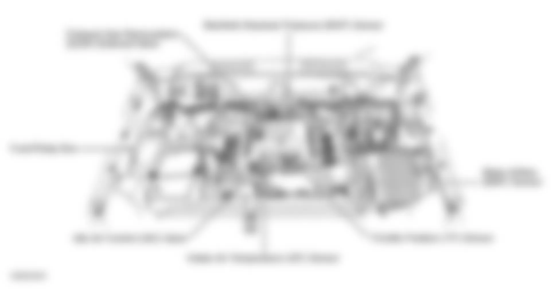 Isuzu VehiCROSS 2000 - Component Locations - Engine Compartment