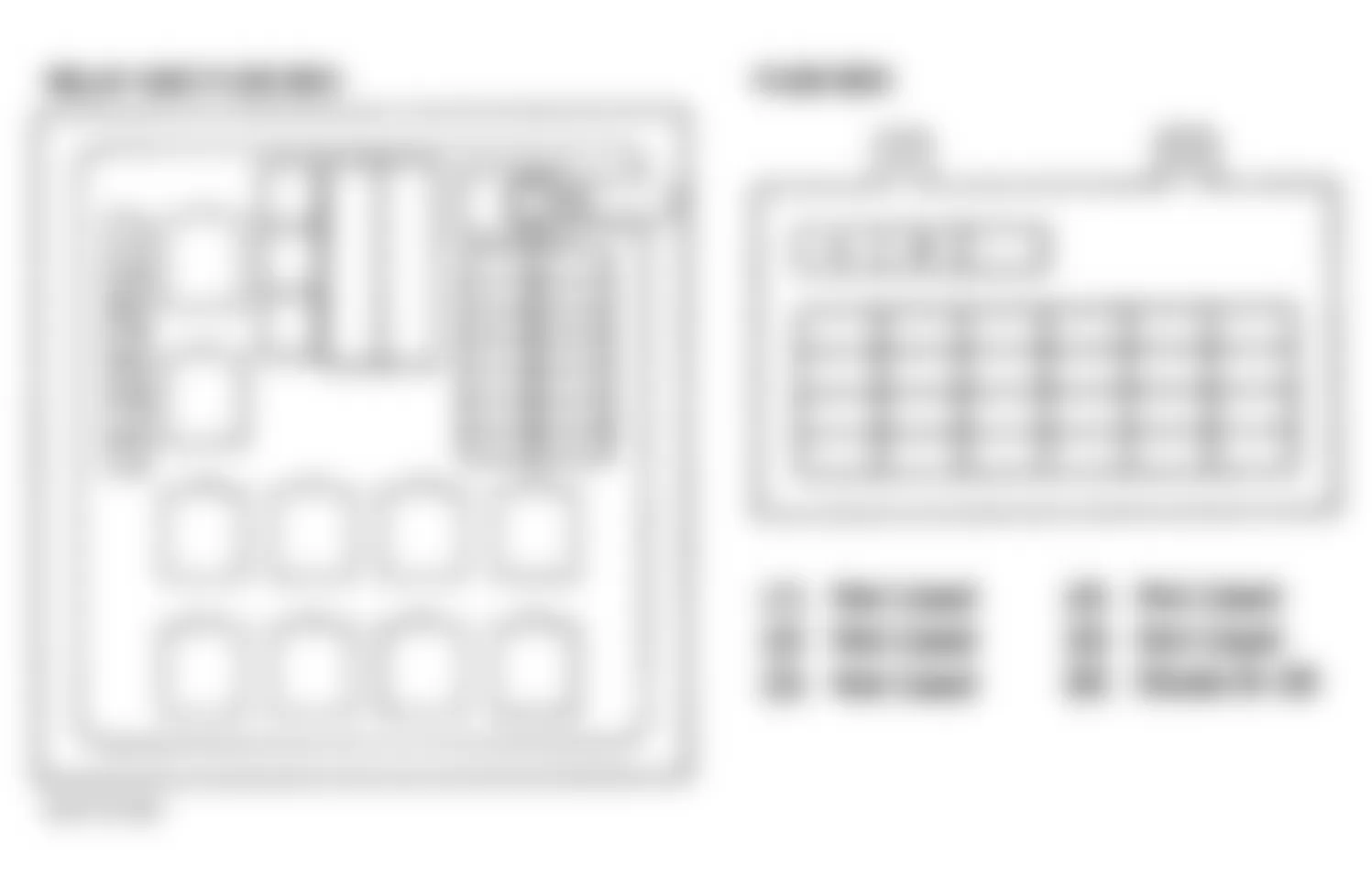 Isuzu VehiCROSS 2001 - Component Locations -  Identifying Diode Location