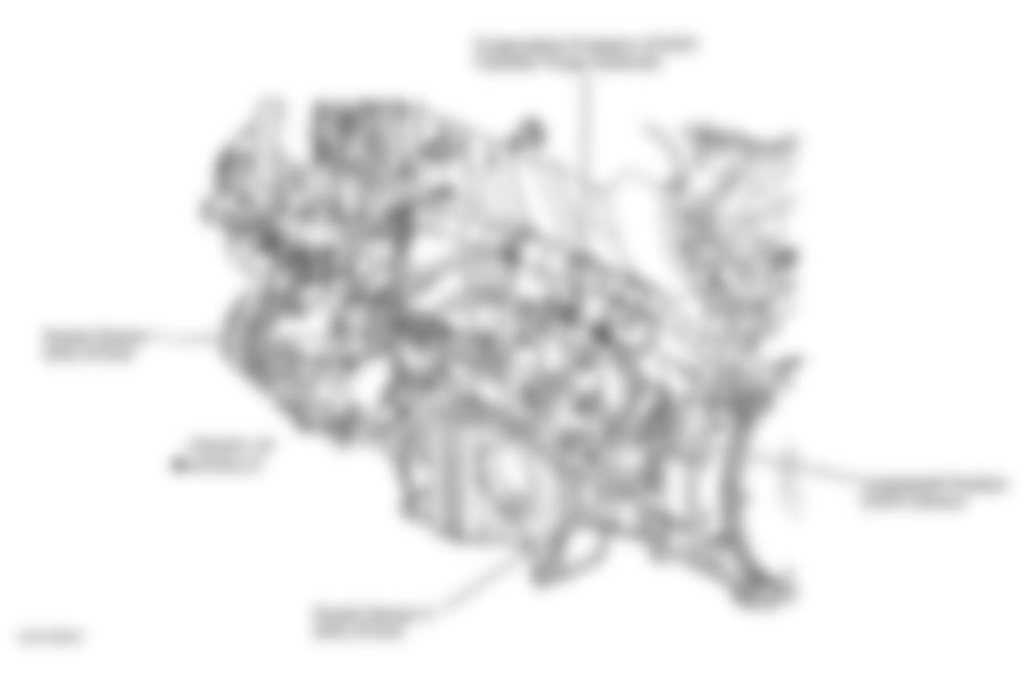 Isuzu Ascender 2003 - Component Locations -  Left Side Of Engine (4.2L)