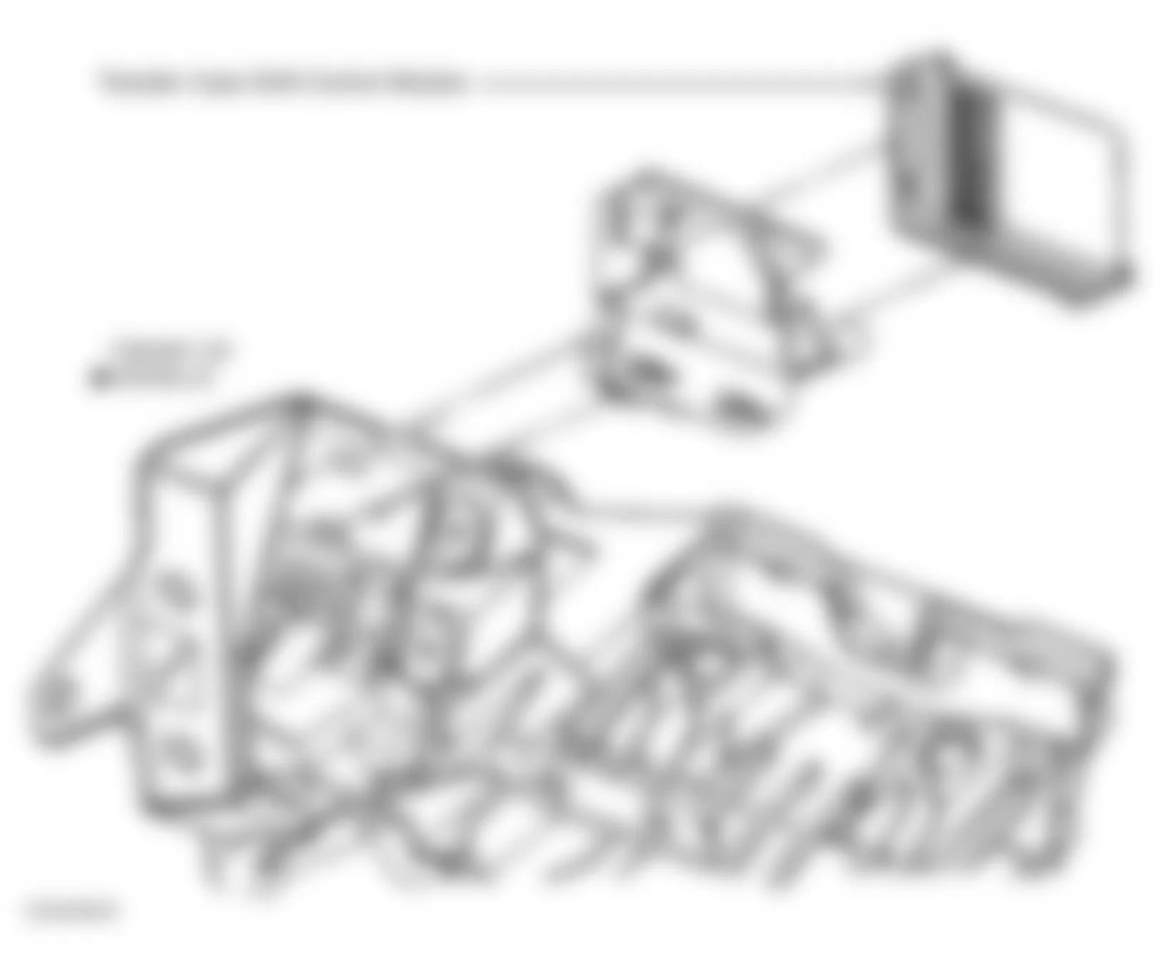 Isuzu Ascender 2003 - Component Locations -  Left End Of Dash