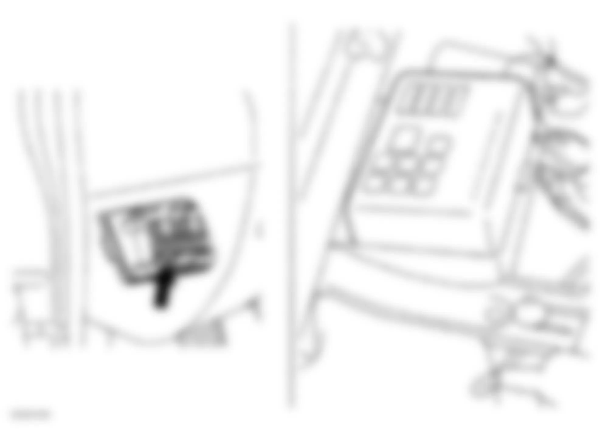 Isuzu Axiom XS 2003 - Component Locations -  Identifying Fuse/Relay Boxes Locations