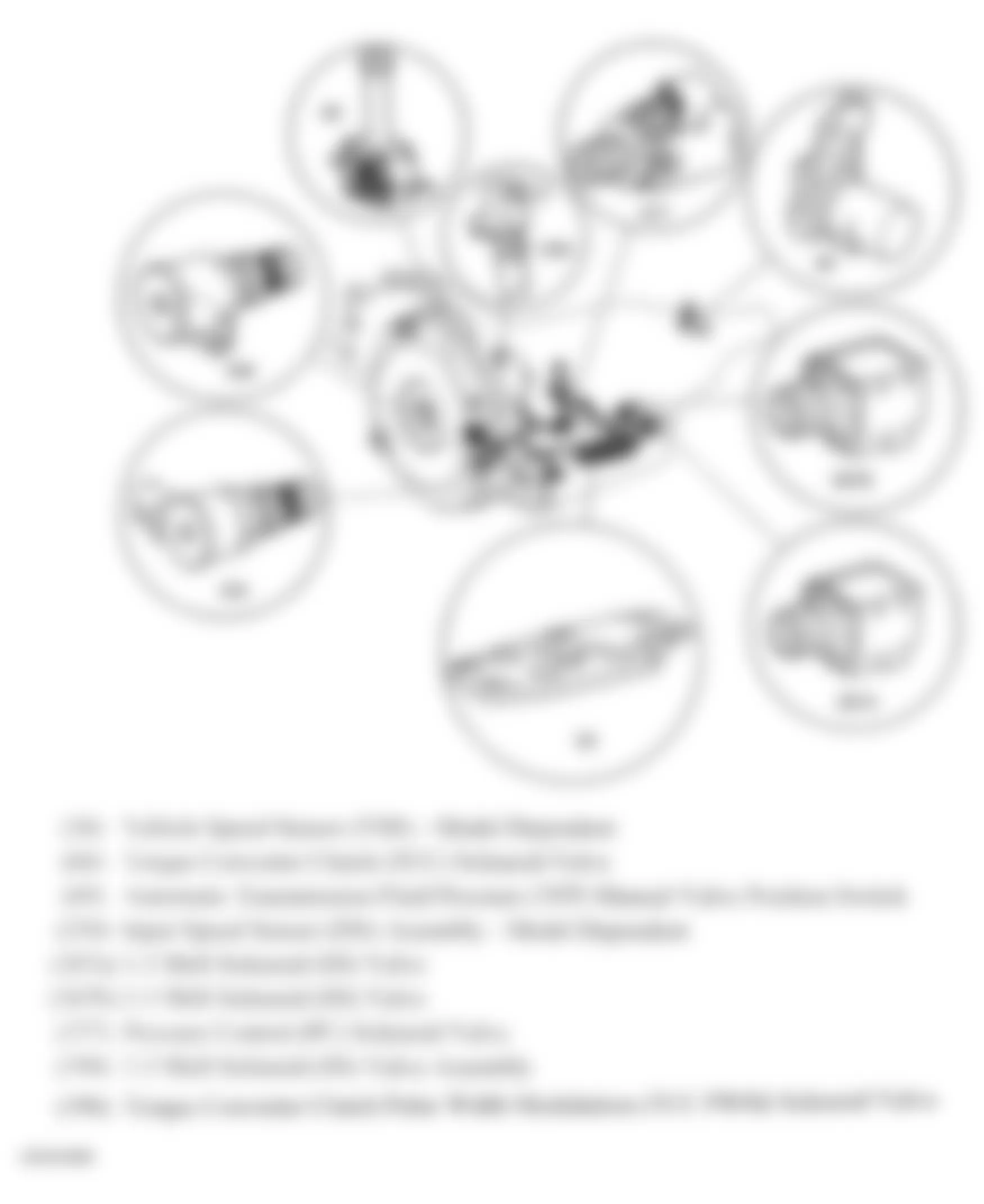 Isuzu Ascender S 2007 - Component Locations -  Electronic Components