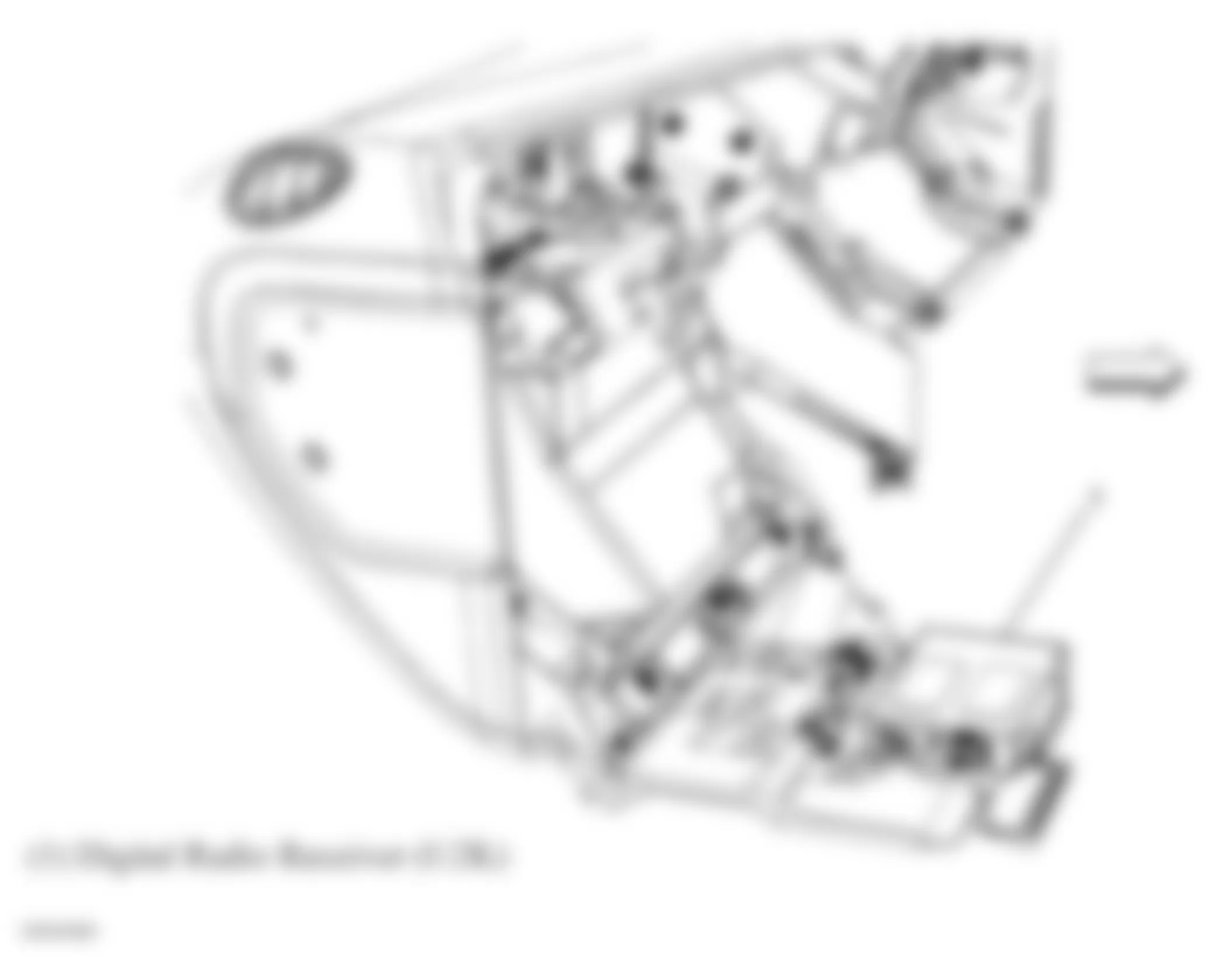 Isuzu Ascender S 2007 - Component Locations -  Behind Right Side Of Instrument Panel