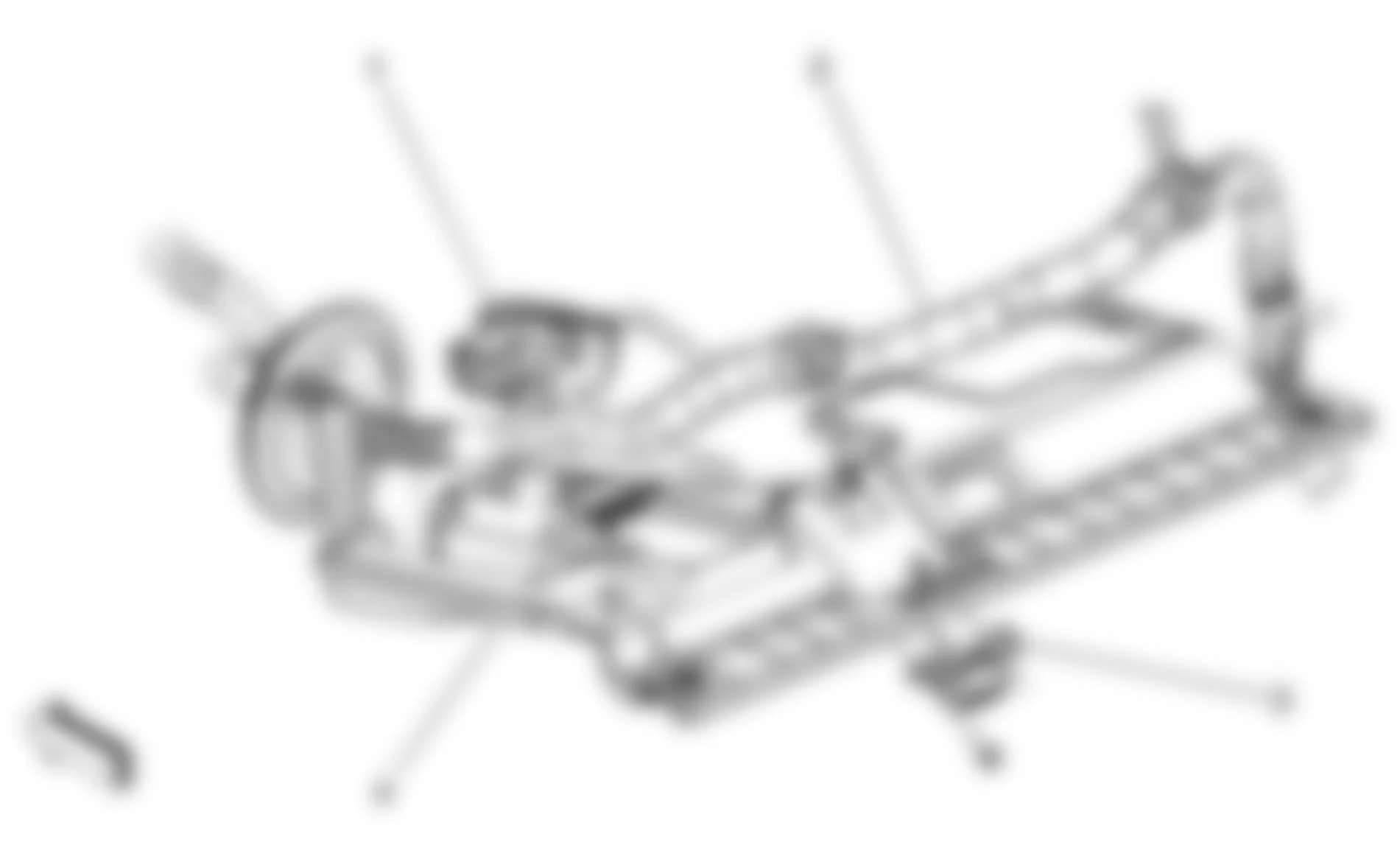 Isuzu Ascender LS 2008 - Component Locations -  Lower Left Side Of Dash