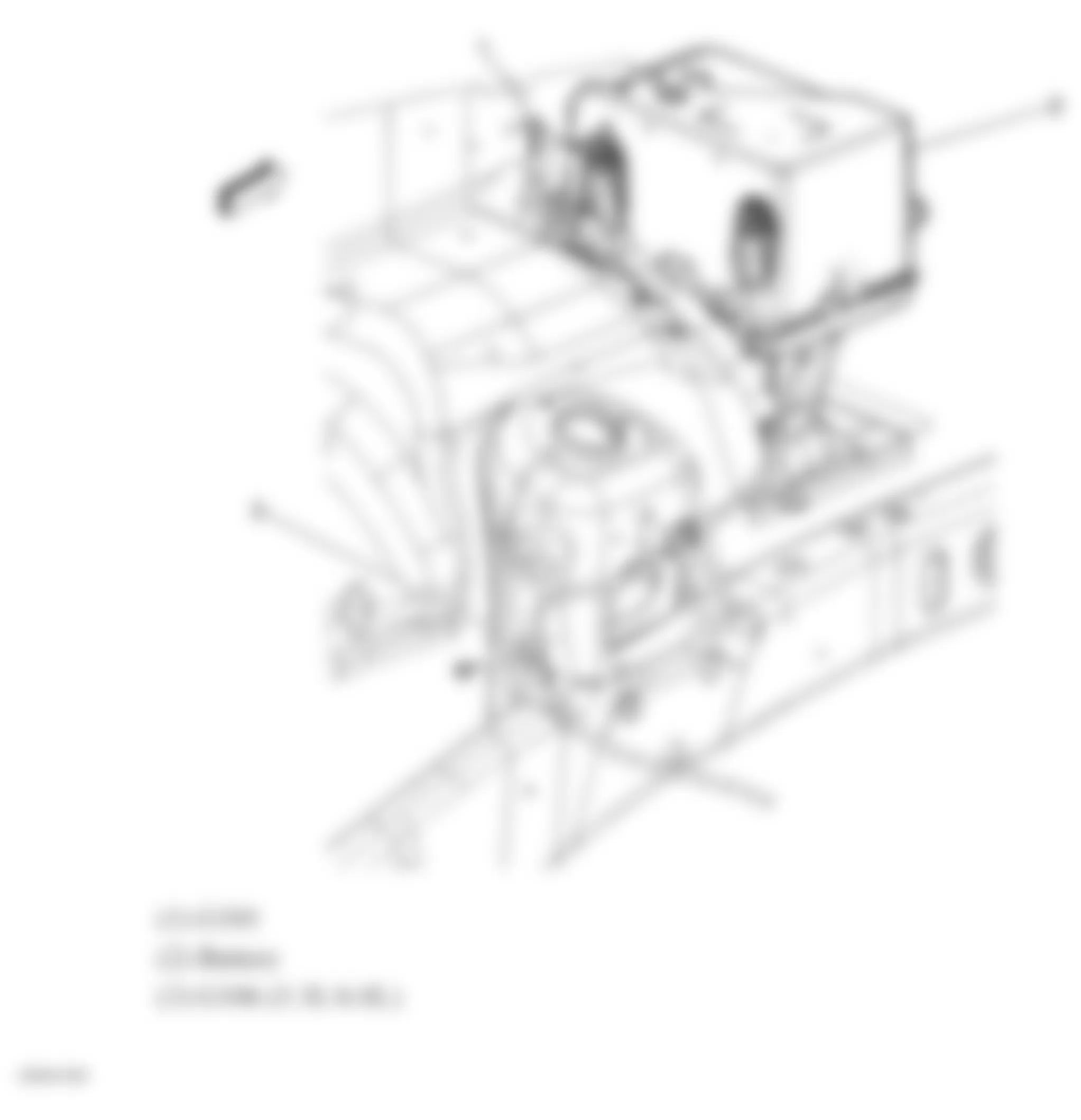 Isuzu Ascender LS 2008 - Component Locations -  Left Side Of Engine Compartment