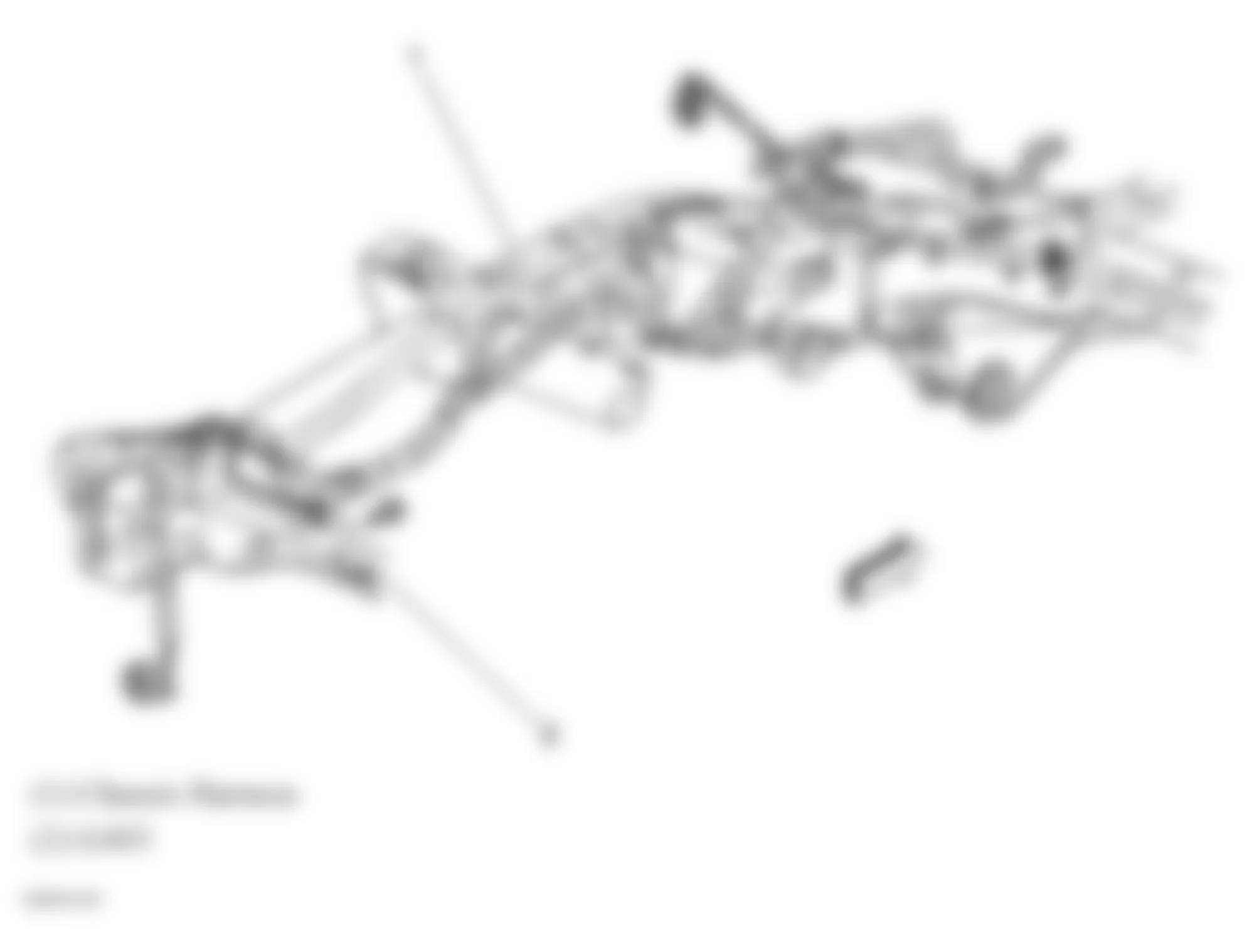 Isuzu Ascender LS 2008 - Component Locations -  Left Side Of Chassis