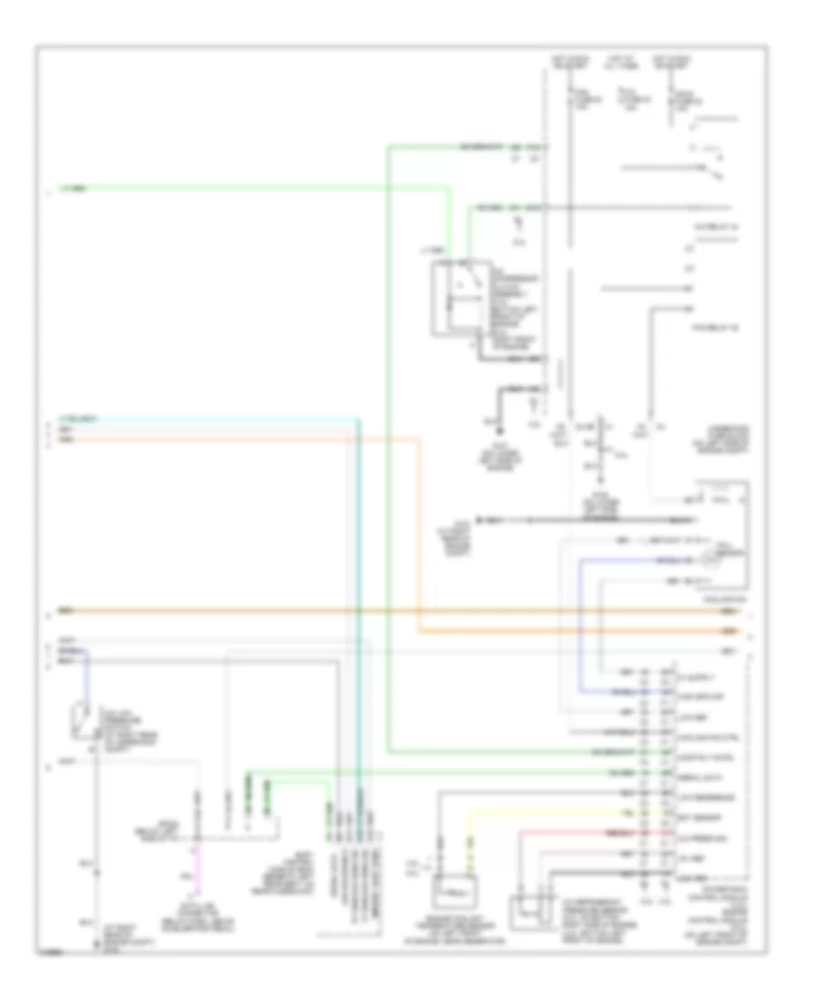 Automatic A C Wiring Diagram 2 of 3 for Isuzu Ascender Limited 2005