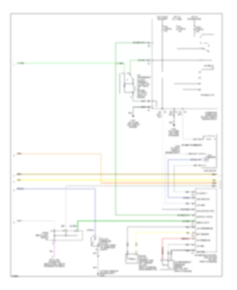 Manual AC Wiring Diagram (2 of 3) for Isuzu Ascender Limited 2005