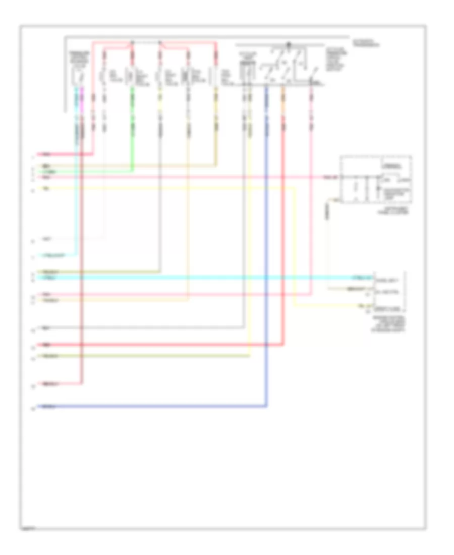 5 3L A T Wiring Diagram 2 of 2 for Isuzu Ascender Limited 2005