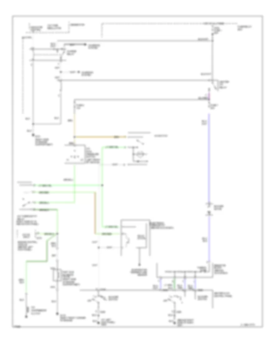 2 6L A C Wiring Diagram Early Production for Isuzu Rodeo S 1995
