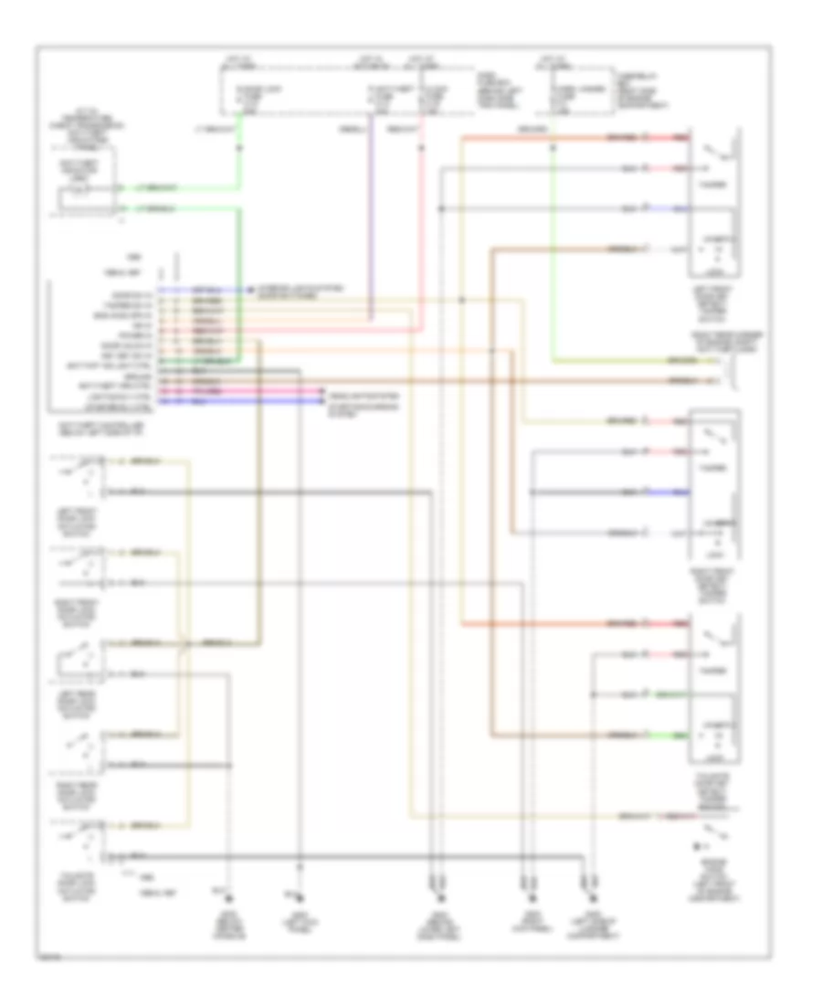 Anti theft Wiring Diagram for Isuzu Trooper Limited 1995