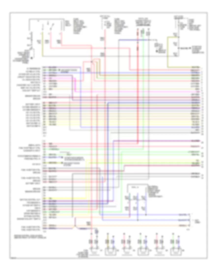 3 2L DOHC Engine Performance Wiring Diagrams 1 of 4 for Isuzu Trooper Limited 1995