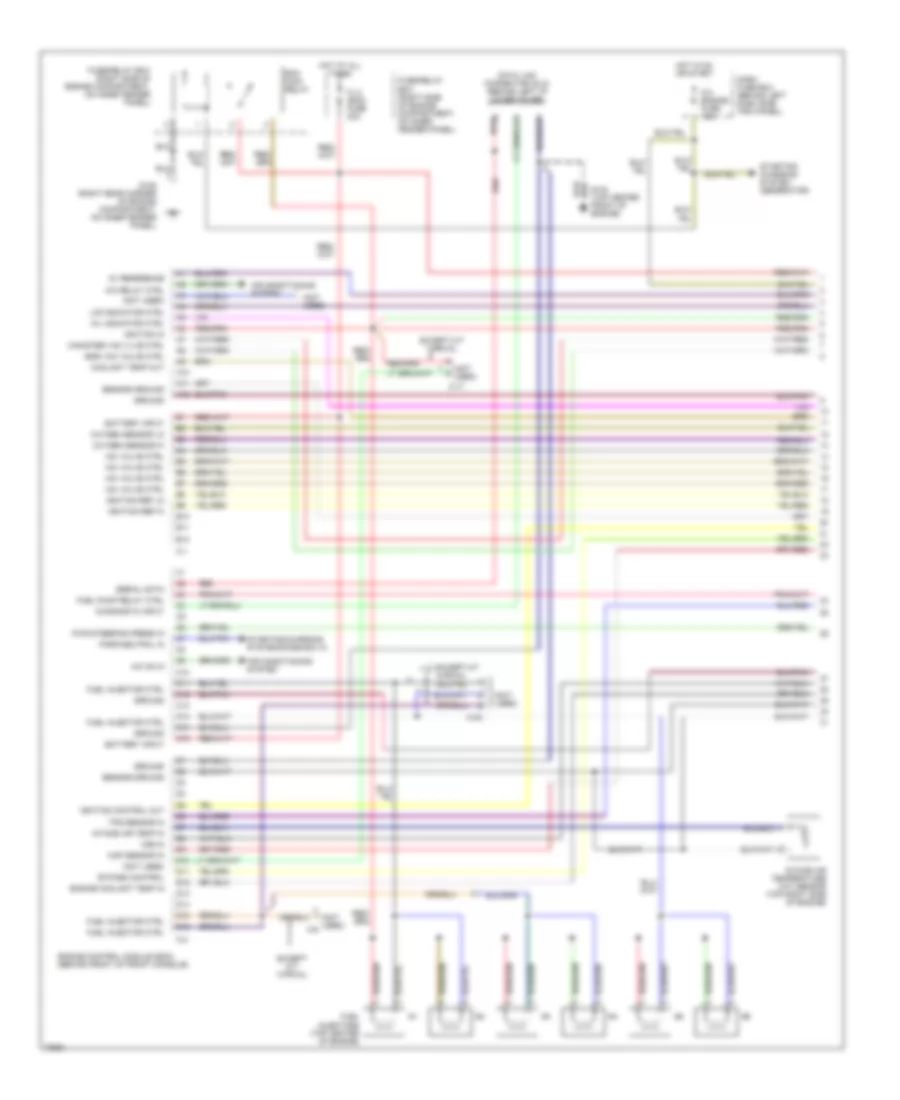 3.2L SOHC, Engine Performance Wiring Diagrams (1 of 3) for Isuzu Trooper Limited 1995