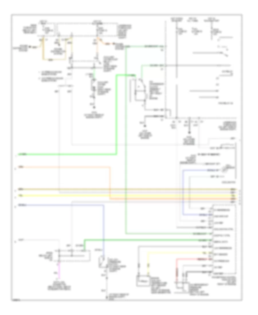 Manual AC Wiring Diagram (2 of 3) for Isuzu Ascender Limited 2006