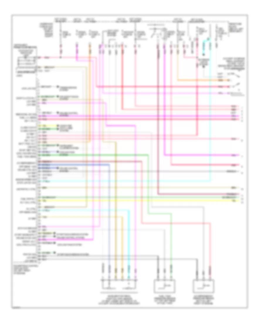 4 2L Engine Performance Wiring Diagram 1 of 5 for Isuzu Ascender Limited 2006