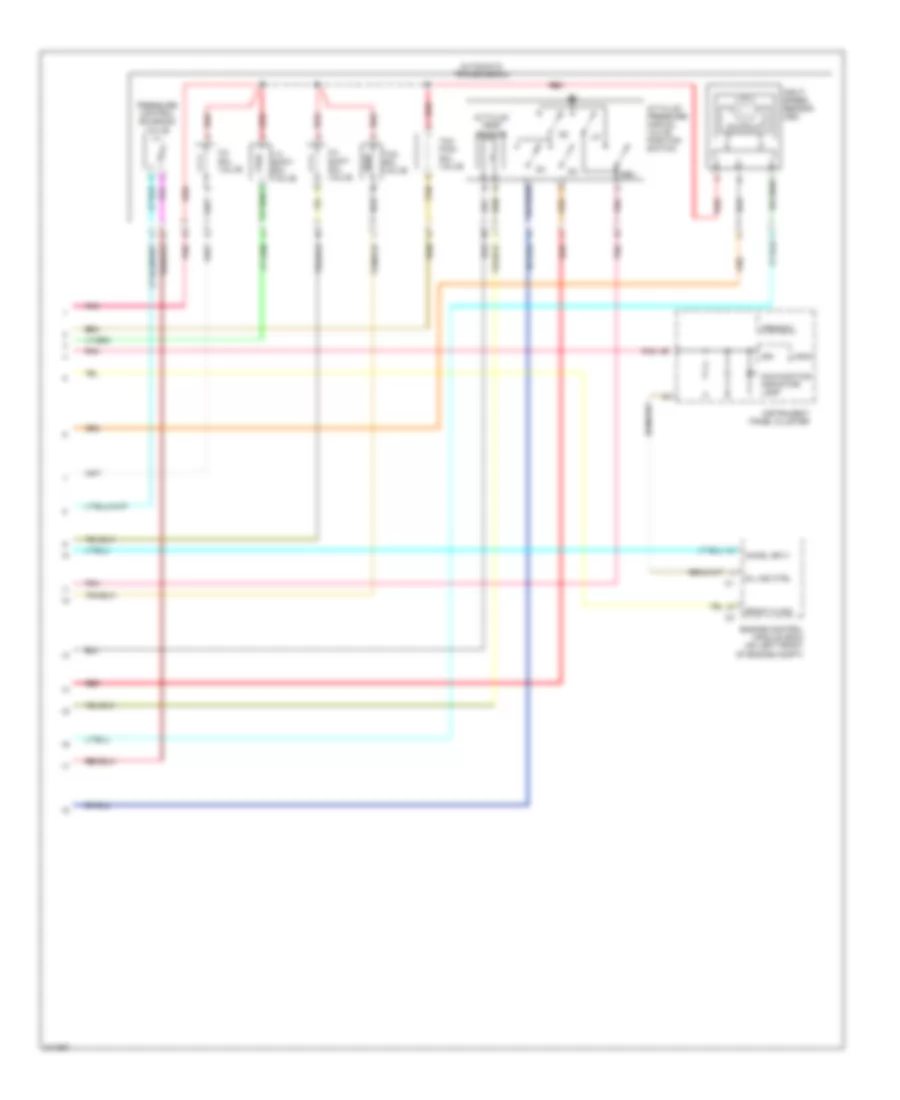 5 3L A T Wiring Diagram 2 of 2 for Isuzu Ascender Limited 2006