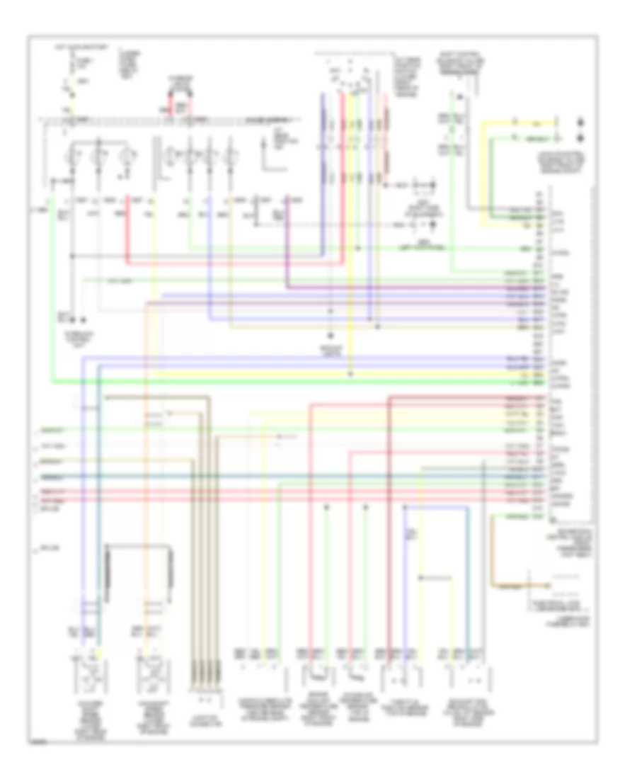 2 2L Engine Performance Wiring Diagrams 3 of 3 for Isuzu Oasis LS 1996