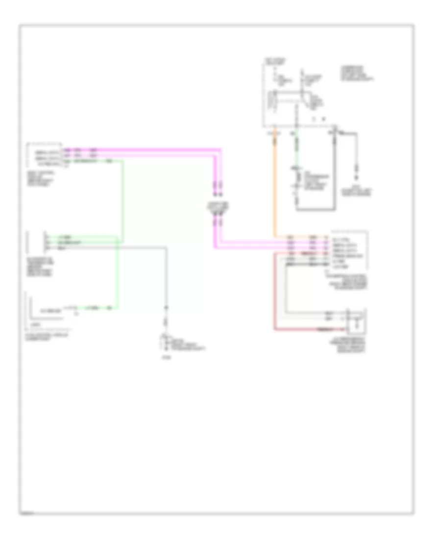 Электросхема компрессора для Isuzu i-350 LS 2006