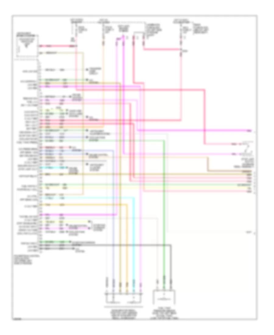 4 2L Engine Performance Wiring Diagram 1 of 7 for Isuzu Ascender S 2007